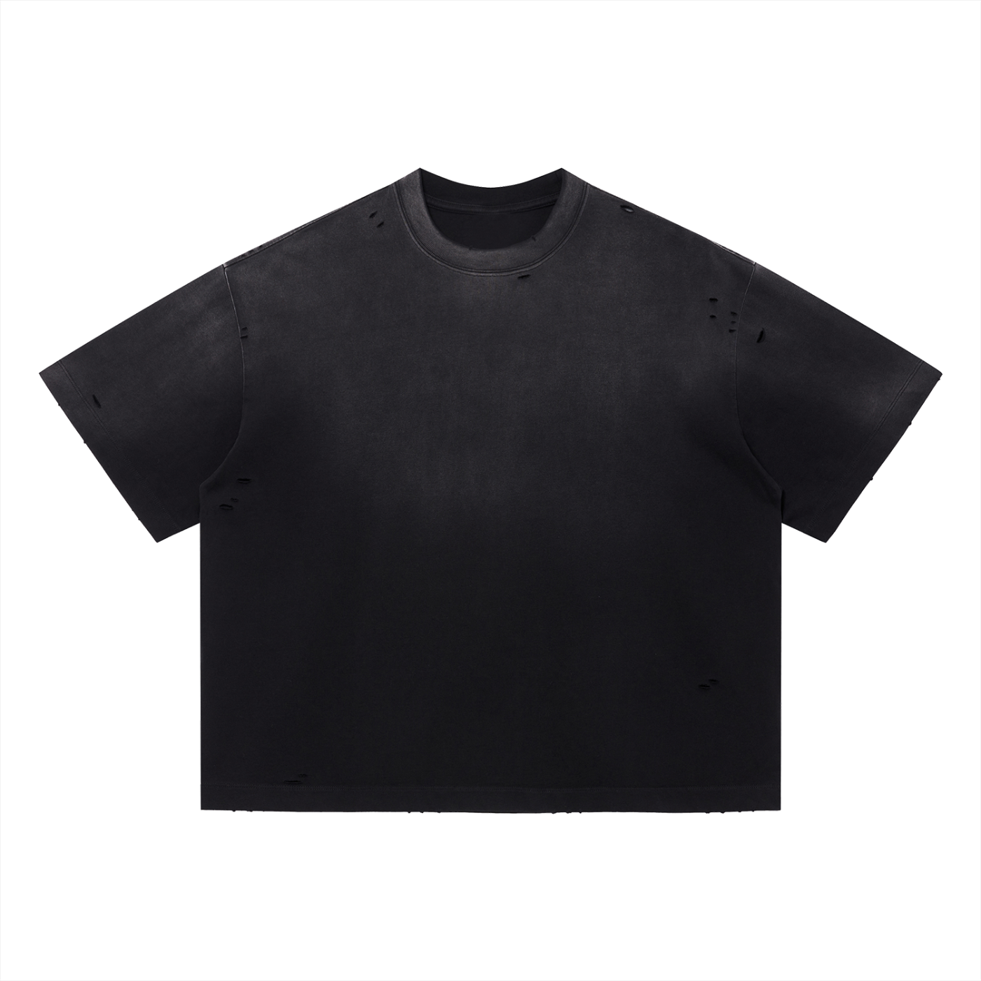 Vintage Washed Distressed Boxy Oversized T-Shirt